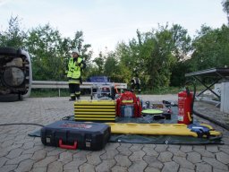 Übung mit der FF Ottenhof-Bernheck